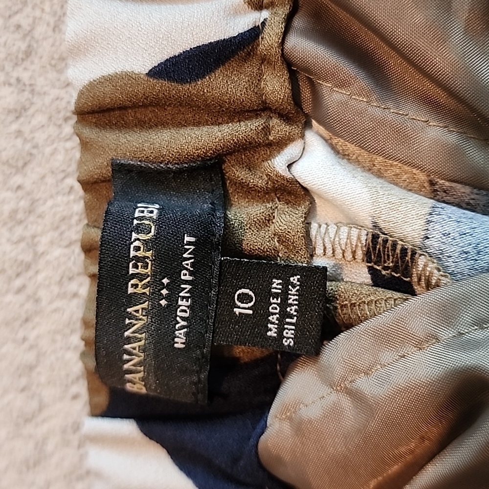 NWT Banana Republic Hayden Camo Pants - Picture 6 of 9